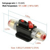 80A DC Car Yacht Solar 12V-48V Overload Short Circuit Protector 80A